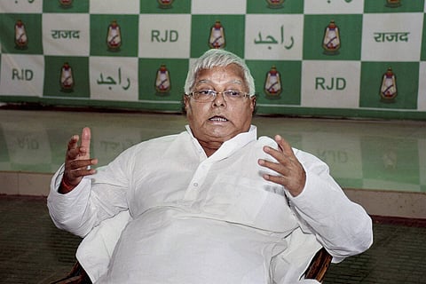 BJP on Fire, Don't Know What Will Happen Next: Lalu