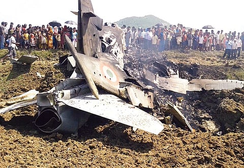 IAF Trainer Jet Crashes in Odisha, 2 Pilots Survive