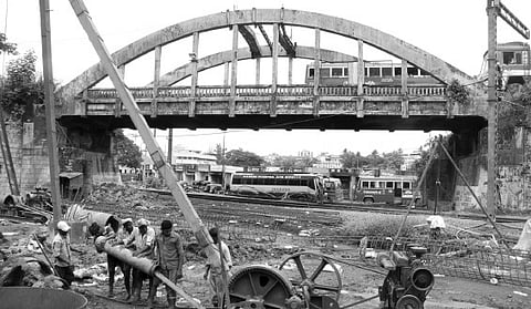 Southern Railway Commences the Construction of RoB at Nagampadam
