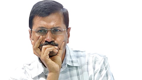 Man behind graffiti targeting Kejriwal captured in CCTV cameras: Delhi Police 