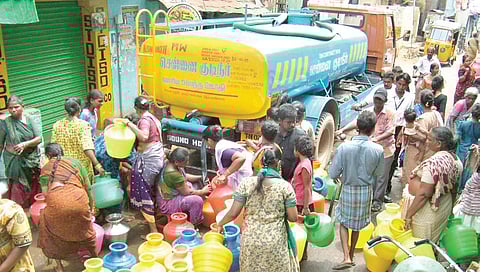 Feeling the Water Pinch