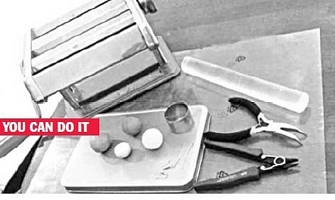 How to make Polymer CLAY JHUMKIS