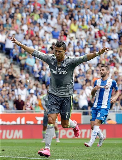 The Portuguese player, who recently scored his 500th career goal, was photographed holding a Real Madrid jersey with a signed message, which was posted on twitter by the club's official handle.| (File/AP)