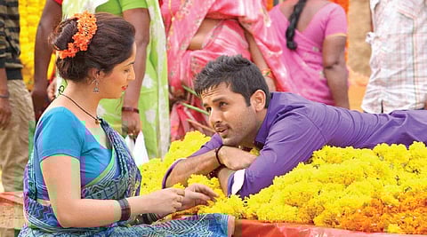 Nithiin Turns Soft in 'Courier Boy Kalyan'