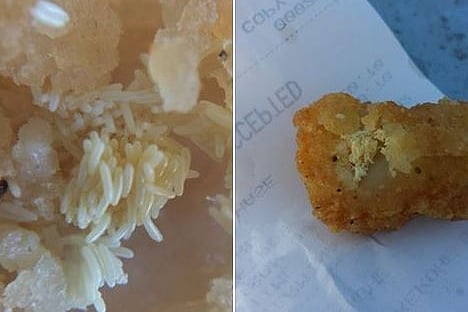 Customer Finds Fly Eggs in KFC's Popcorn Chicken