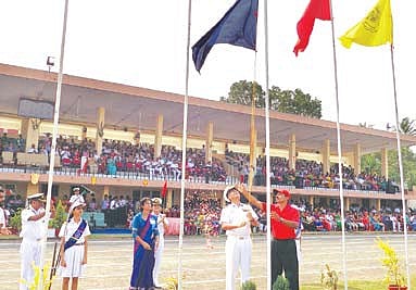 Navy School Celebrates Annual Sports Day