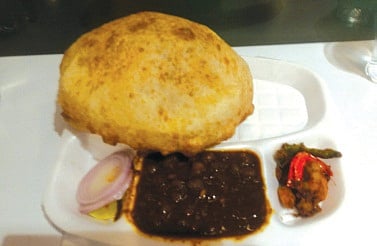 Chole Bhature Sprinkled with Nostalgia