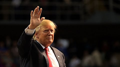 US President Donald Trump