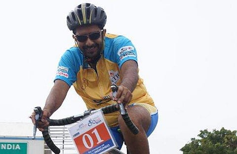 Aditya Mehta is a silver-medallist at the Asian Para-Cycling Championship. (Photo: Facebook)