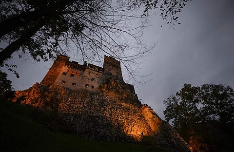 Bran Castle lies on top of cliffs in Bran, Romania. The real-life inspiration of Dracula named Vlad the Impaler has a lot of chilling secrets related to this castle. (Photo | AP)