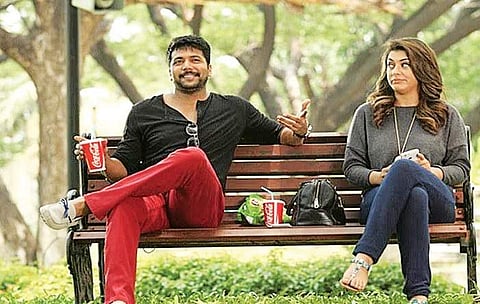 A still from the film; (inset) director Lakshman