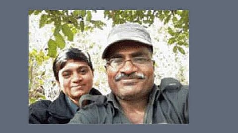Maoists Chalapathi and his wife 