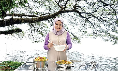 Chef Aisha Mohamad  al-Tamimi from Qatar/Ratheesh sundaram