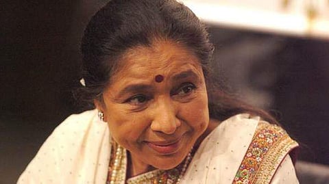 Legendary singer Asha Bhosle.