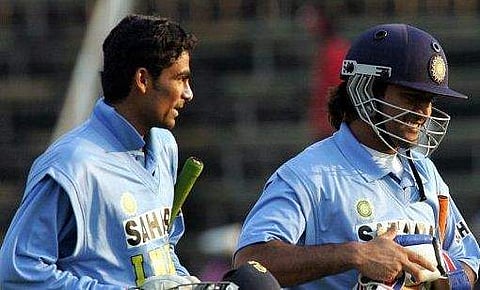 Mohammad Kaif and MS Dhoni (File|AFP)