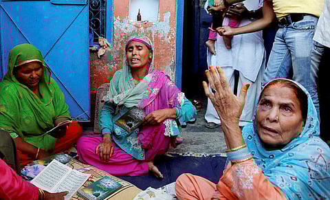 More than a year ago, Mohmadd Akhlaq was mob lynched in Bisara village of Dadri for alleged cow slaughter. |(File | PTI)