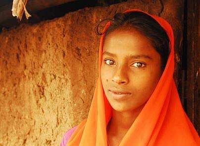 A Sri Lankan Muslim girl of Puttalam. (Photo | Chulie de Silva)