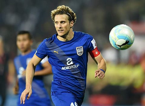 Mumbai City FC captain Diego Forlan | AFP