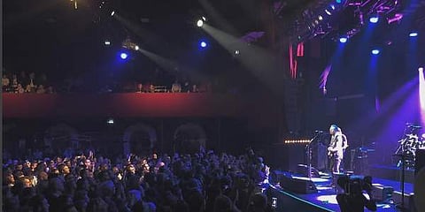 Sting performing at the Bataclan music hall.(Instagram via @theofficialsting)