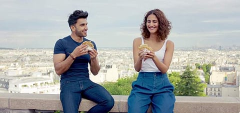 A still from the movie 'Befikre'