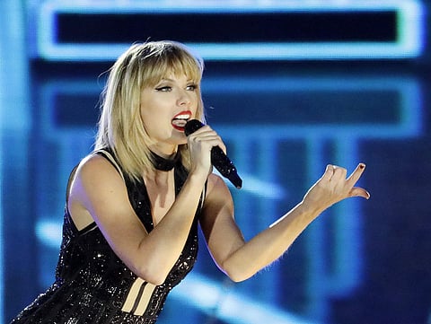 Pop princess Taylor Swift. (Photo | AP)