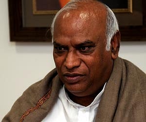 Congress leader Mallikarjun Kharge.  | (File photo:EPS)