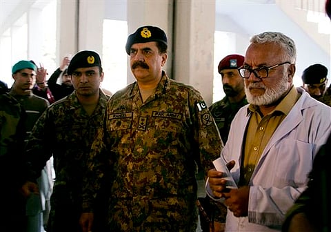 Pakistan army Chief Raheel Sharif (Center) (File Photo | AP)