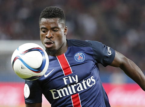 Paris Saint-Germain defender Serge Aurier (File|AP)
