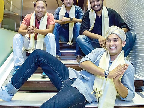 Pushkar, Saad Khan, Hemanth Rao and Danish Sait