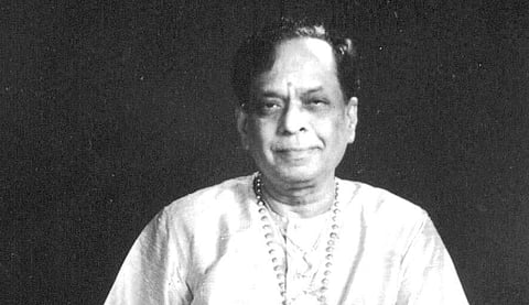 1. A file photo of Dr M Balamuralikrishna;