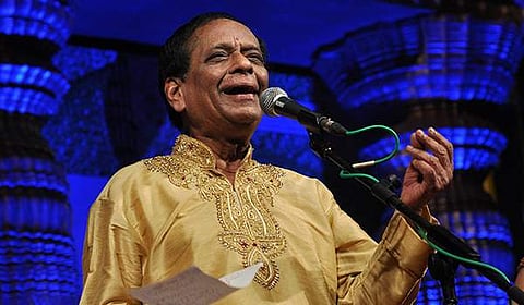 A file photo of Balamuralikrishna |Express archives