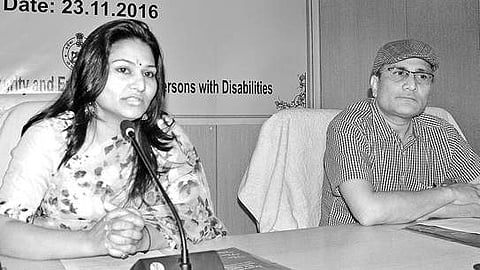 Director, SSEPD Manasi Nimbhal addressing media | Express