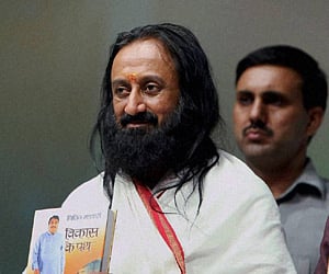 Spiritual guru and Art of Living (AOL) founder Sri Sri Ravi Shankar. | (File | PTI)