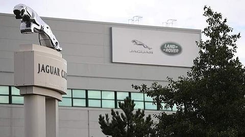 The Jaguar Land Rover plant at Halewood in Liverpool, northern England. (File photo | Reuters)