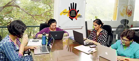 (Top — From left) Archana Venkatesh, Archanaa Seker, Kirthi Jayakumar, Ragamalika; (below) Snakes n Ladder peace board game