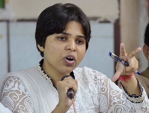 Leader of the Bhumata Brigade Trupti Desai (File | PTI)