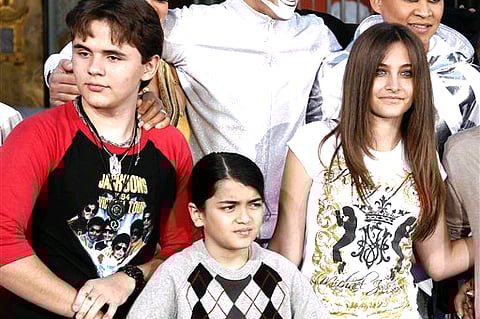 Michael Jackson's biological children (from left): Prince Jackson, Blanket Jackson and Paris Jackson. (File photo | AP)