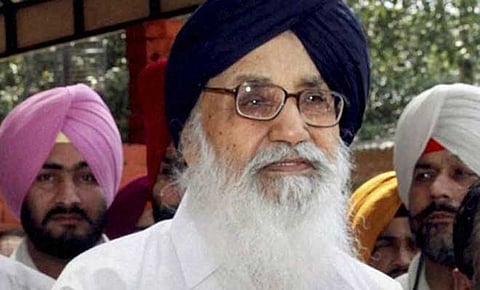Punjab Chief Minister Parkash Singh Badal. | File Photo