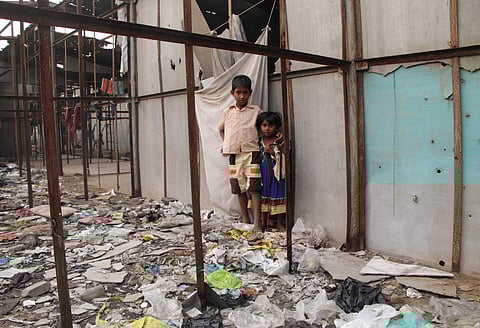 Nochi Nagar is one of the first places in Chennai to get affected be it floods or cyclones | (EPS) Ashwin Prasath