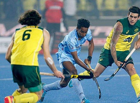 The hosts scored two skillful field goals in the second half through Gurjant Singh (42nd minute) and Mandeep Singh (48th). | Picture Courtesy: Hockey India Officical Facebook Page