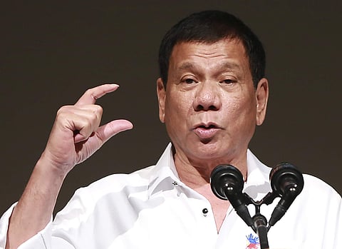 Phillipine president Rodrigo Duterte (File Photo | AP)