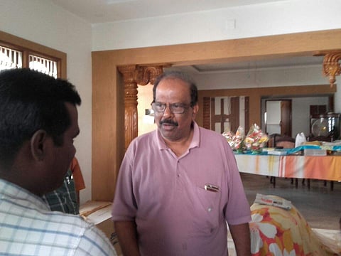 Badrinarayana, brother of the late DK Adikesavulu Naidu, former TTD chairman. | EPS