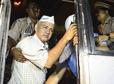Maiden chargesheet for Delhi's Dy CM Sisodia in tricolour case