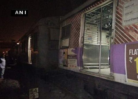 Kurla-Ambernath local train that derailed | ANI