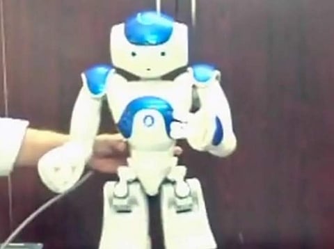 Humanoid robot developed by Coimbatore-based software company.