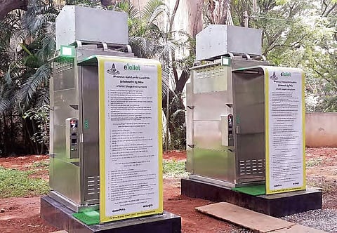 Representative picture of an eToilet