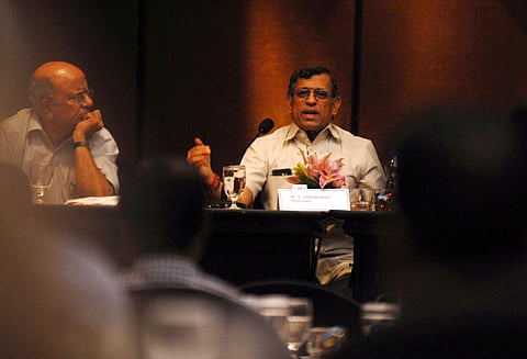 A file photo of S Gurumurthy | EPS