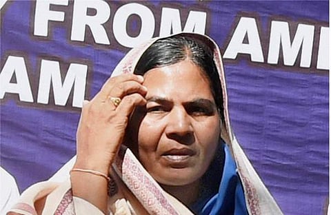 Rohith Vemula's mother Radhika Vemula. (File | PTI)