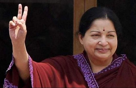 Tamil Nadu Chief Minister Jayalalithaa. (File Photo)