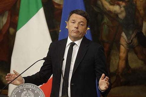 Former Italy Prime Minister Matteo Renzi. | (Photo | AP)